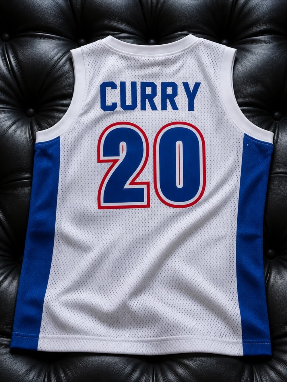 STEPH “THE CHEF” CURRY AUTHENTIC CLASSICS HIGHSCHOOL JERSEY #20 SIZE 2XL 🔥 $125
